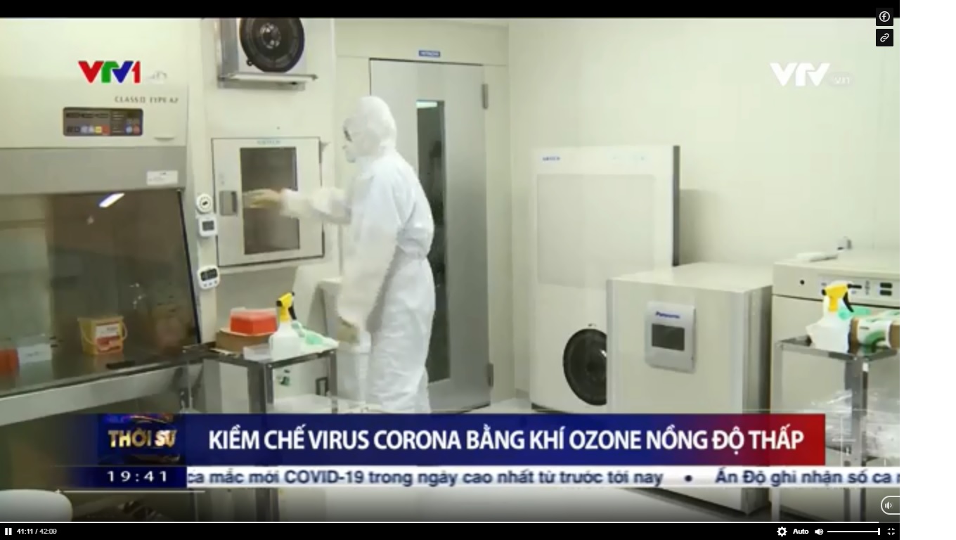 Khí ozone có thể vô hiệu hóa virus Corona?